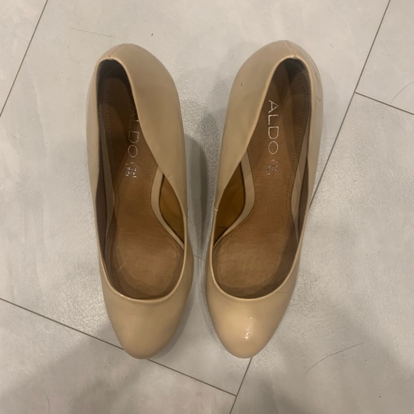 Nude Aldo pumps, size 40 - Picture 3 of 4